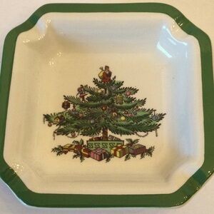 Spode England Christmas ashtray/dish